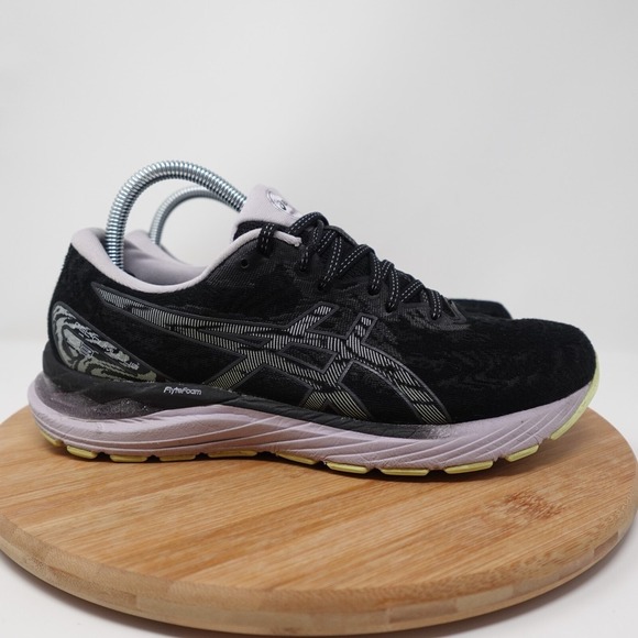 Asics Shoes - Asics Womens Size 9.5 Gel Cumulus 23 Running Shoes Black Athletic Walking